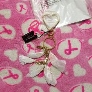 💖 VICTORIA SECRET PINK ANGEL LIPS CHARM KEYCHAIN